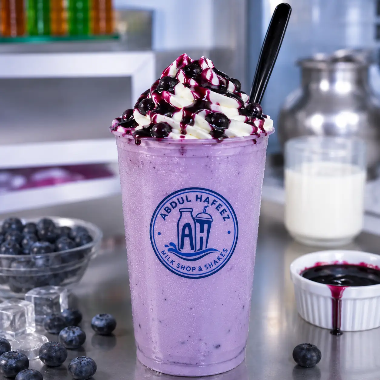 Blueberry Milk