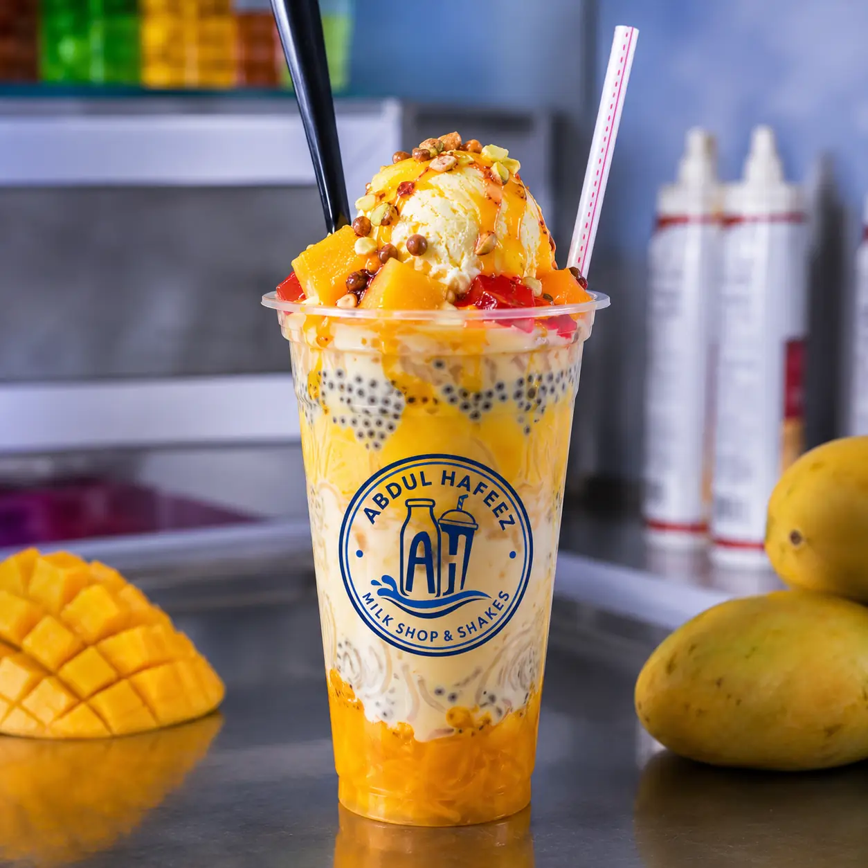 Mango Falooda (Glass)