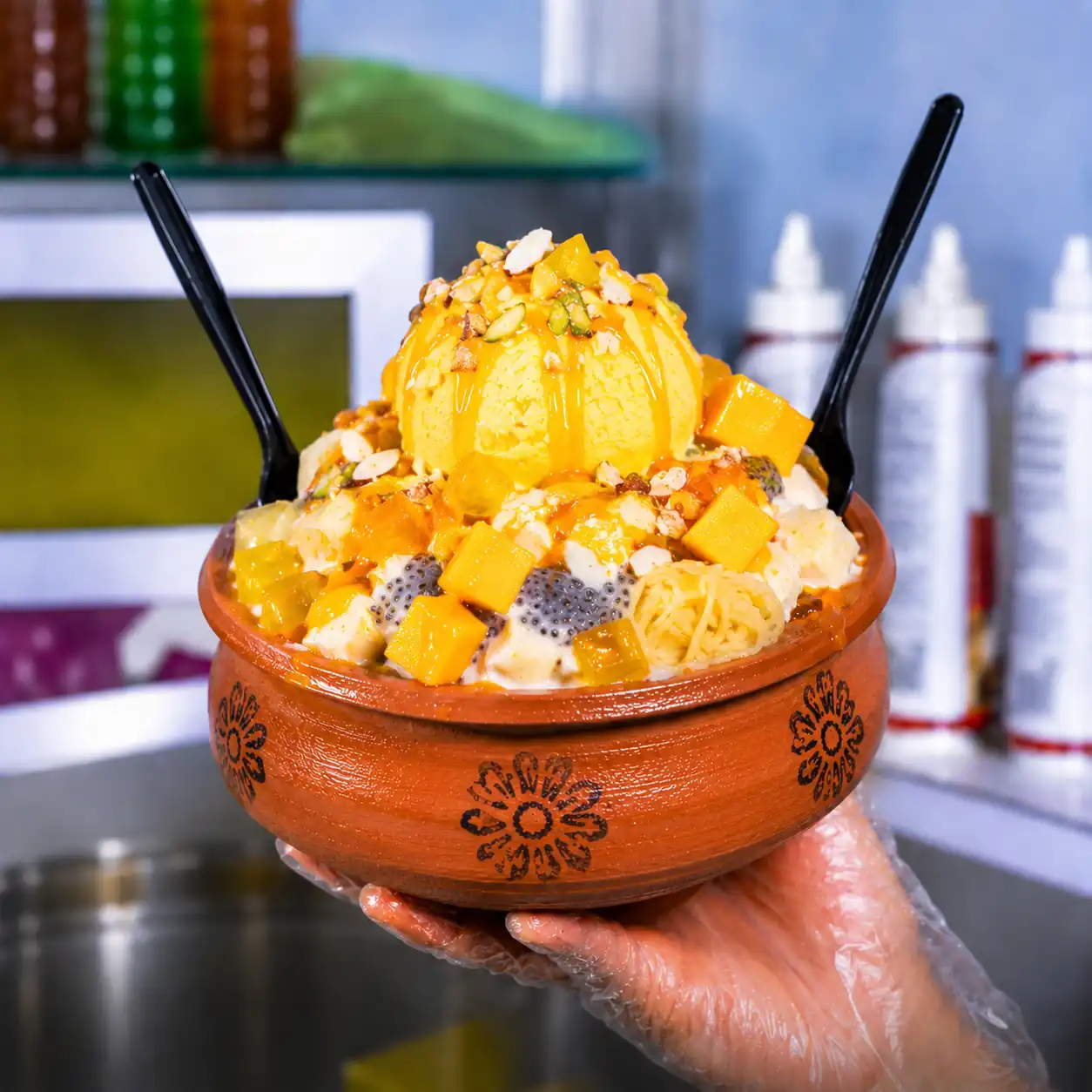 Mango Falooda (Matka)