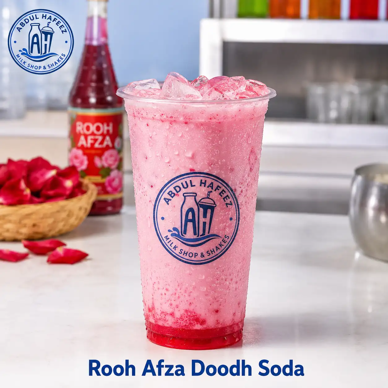 Rooh Afza Doodh Soda