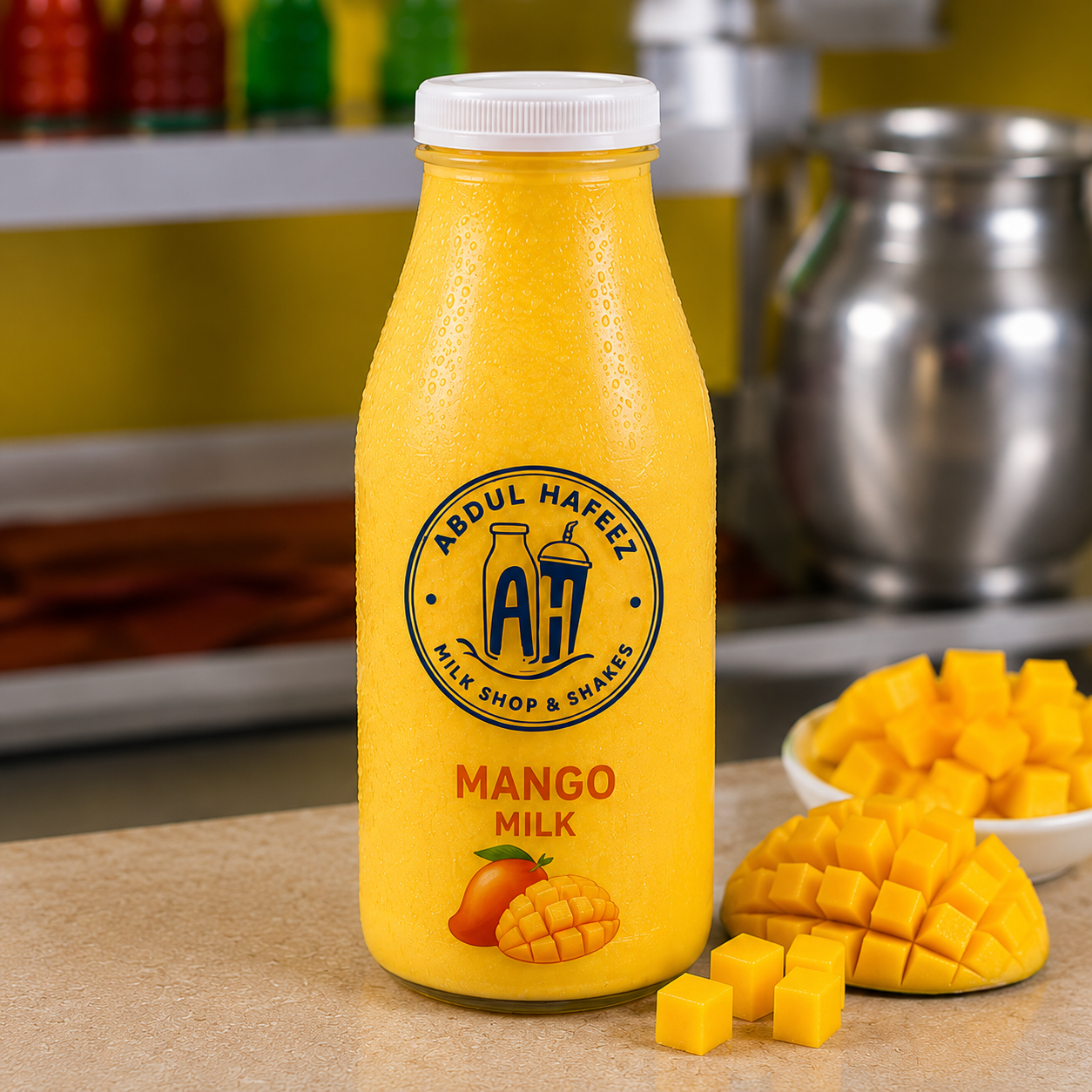 Mango Milk Bottle